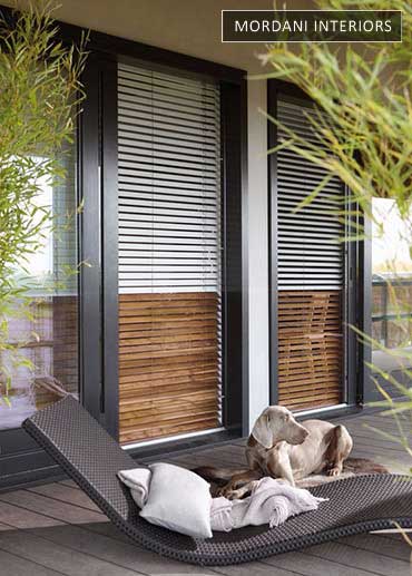 Dual Shade Wooden Venetian Blinds